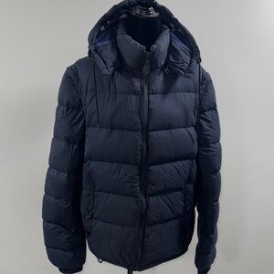 Burberry Men's navy Puffer Jacket